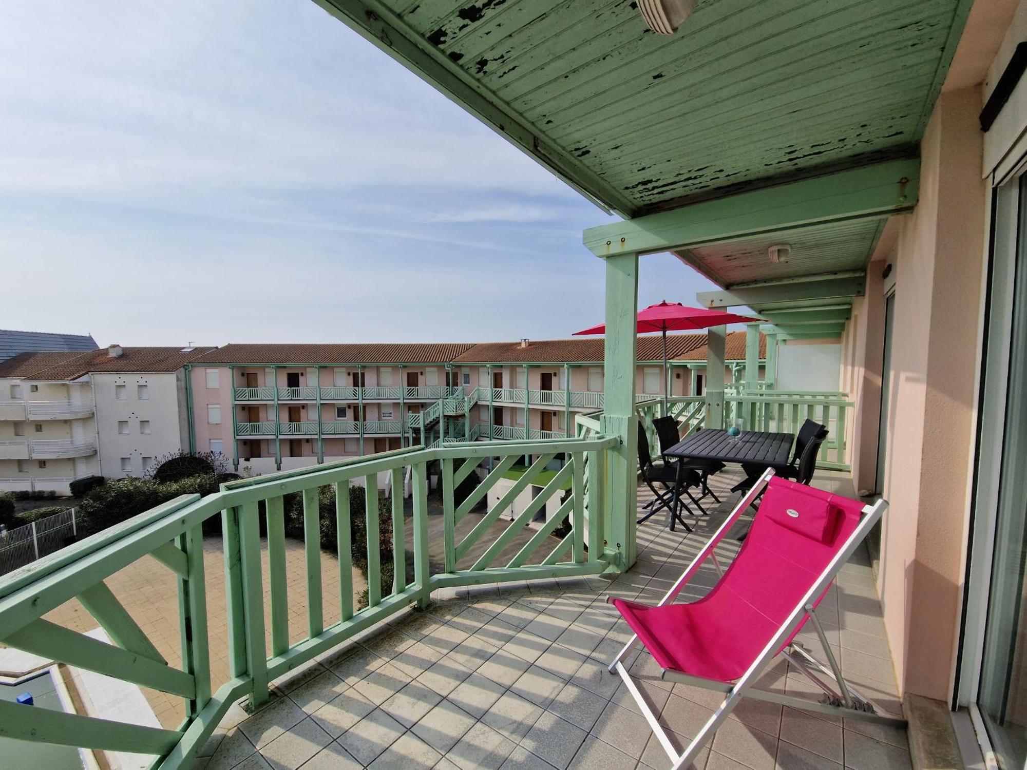Appartement Avec Piscine, Tennis & Balcon, Centre-Ville Chatelaillon-Plage, 6 Pers, 2 Ch - Fr-1-706-17 Dış mekan fotoğraf